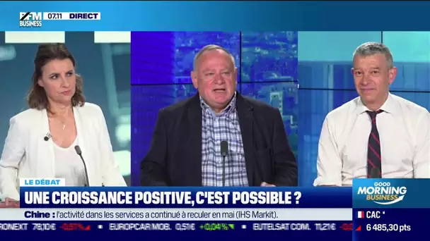 Le débat: Une croissance positive, c'est possible ?