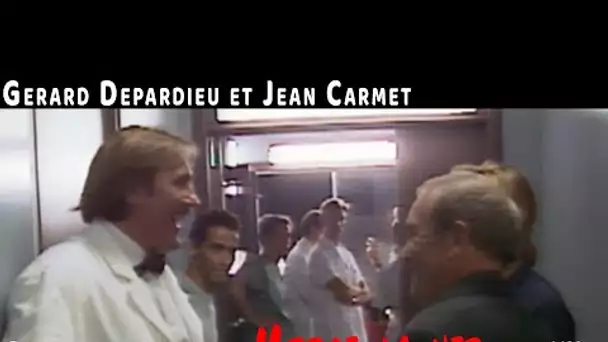 Gérard DEPARDIEU & Jean CARMET: sur le tournage de "Merci la vie" XII