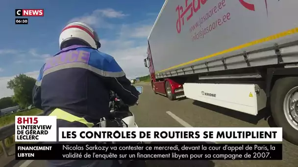 Les contrôles de routiers se multiplient