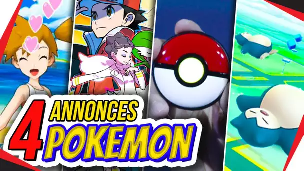 4 NOUVEAUX JEUX POKEMON ! - Pokémon Masters, Pokémon Home, Pokémon Sleep & Detective Pikachu !