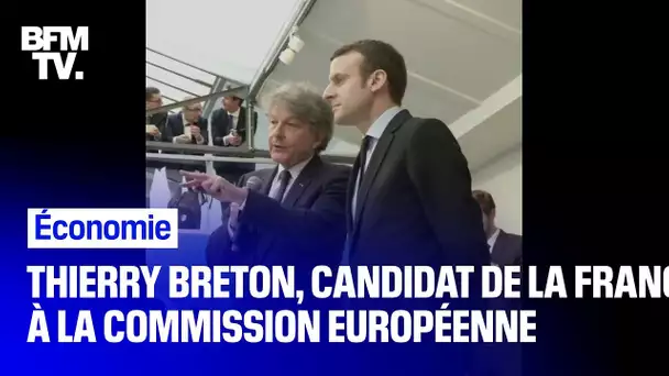 Qui est Thierry Breton, candidat de la France à la commission européenne?