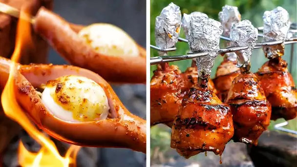 COMMENT TOUT GRILLER || RECETTES FACILES POUR LE BARBECUE