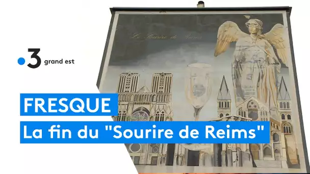 Disparition programmée pour la fresque "Le Sourire de Reims"