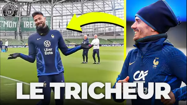 Quand Griezmann TRICHE face à Giroud à l'entraînement des Bleus ! 😂 - La Quotidienne #1277