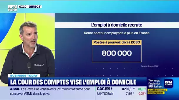 Guillaume Richard (Oui Care): La Cour des comptes vise l'emploi à domicile