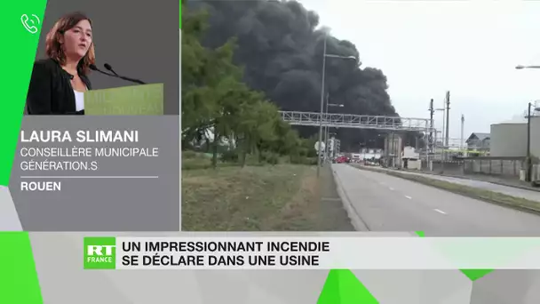 Incendie d'une usine classée SEVESO à Rouen : «Une situation extrêmement délicate»
