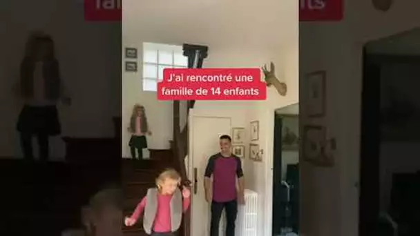 J'ai rencontré une famille de 14 enfants 😱