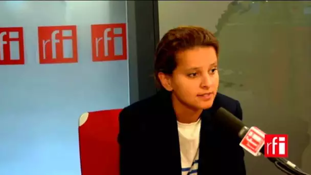 Najat Vallaud-Belkacem, porte-parole du gouvernement français, ministre du Droit des femmes