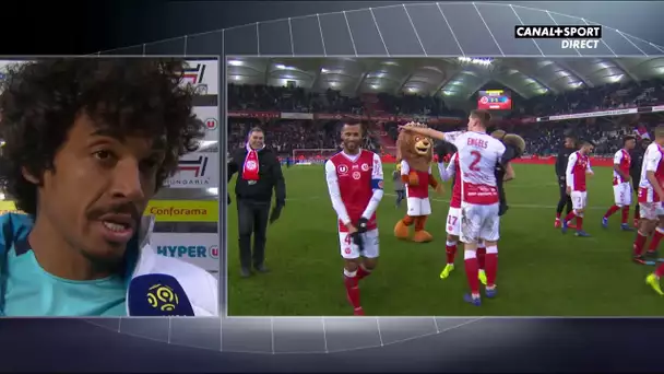 Ligue 1 Conforama - 23ème journée : La réaction de Luiz Gustavo après Reims / OM