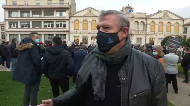 Carcassonne : nouvelle manifestation des "Non essentiels"