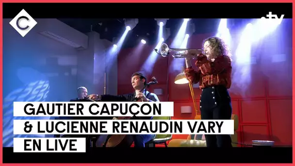 Gautier Capuçon & Lucienne Renaudin Vary en live sur la scène de C à vous - 24/10/2022
