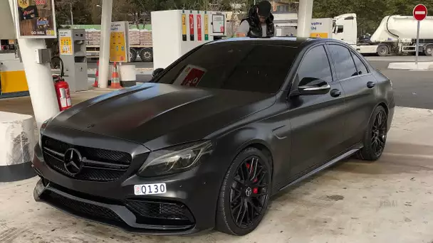 Je sors ma C63 AMG !! 510 Chevaux dans les montagnes !!