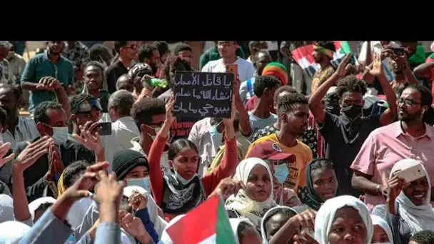 Soudan : une nouvelle journée de manifestation sous tension contre le coup d'État • FRANCE 24