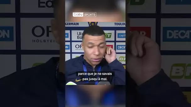 ⚽️💬 Kylian Mbappé parle de son avenir ! #Shorts