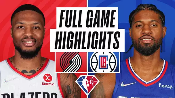 TRAILBLAZERS at CLIPPERS | FULL GAME HIGHLIGHTS | November 9, 2021