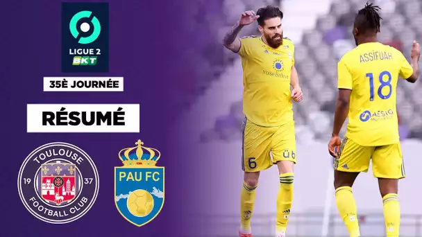 Résumé : Toulouse coince, Pau quasi sauvé après un match fou