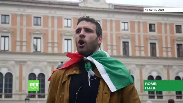 Rome : échauffourées entre restaurateurs et police lors d’une manifestation contre le confinement