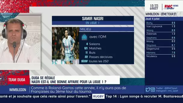 Ligue 1 - Nasri est-il une bonne affaire pour un club de Ligue 1 ?