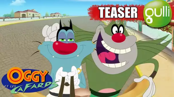 OGGY et les Cafards vont voyager à travers les âges !  Très bientôt sur Gulli !