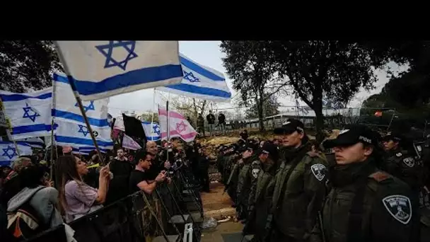 Israël : manifestation anti-gouvernementale à Jérusalem