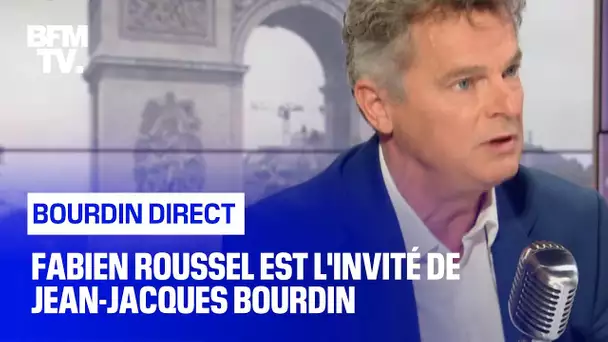 Fabien Roussel face à Jean-Jacques Bourdin en direct