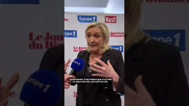 Marine Le Pen veut réguler les crypto-monnaies #shorts