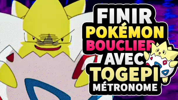 Peut-on FINIR Pokémon Bouclier avec TOGEPI et l'attaque METRONOME ?