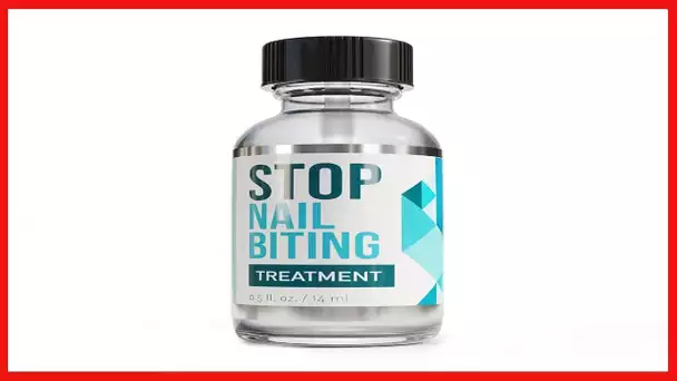 STOP NAIL BITING Treatment - Nail Polish To Help Stop Biting Nails, Bitter Taste, Easy To Apply