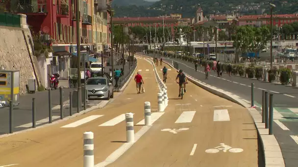 Nice : polémique autour des nouvelles pistes cyclables