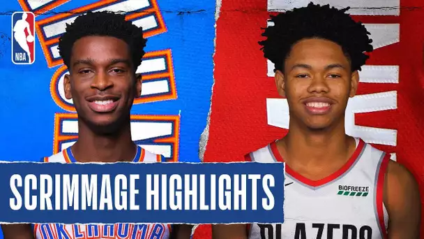 THUNDER at TRAIL BLAZERS | SCRIMMAGE HIGHLIGHTS | July 28, 2020