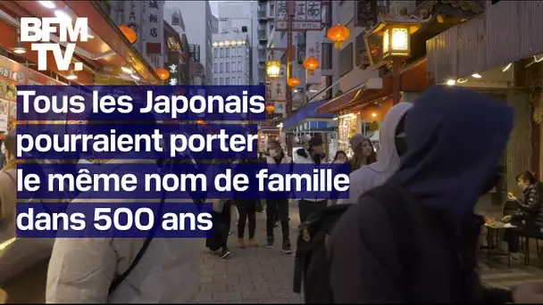 Dans 500 ans, tous les Japonais pourraient porter le même nom de famille