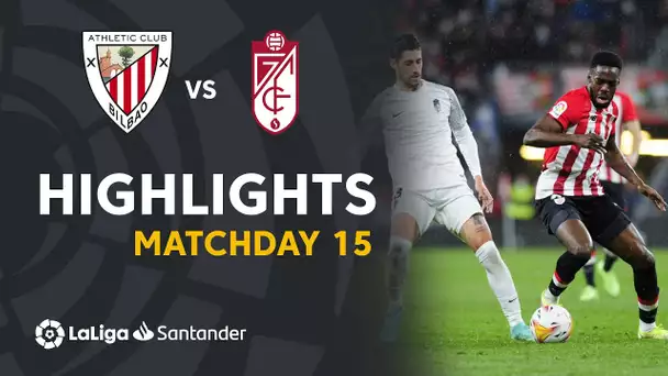 Resumen de Athletic Club vs Granada CF (2-2)