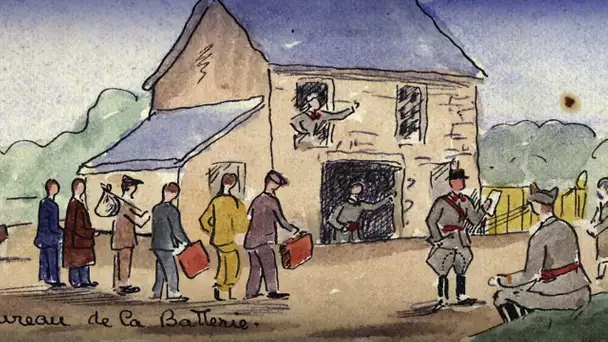 La mobilisation générale, extrait du documentaire "Ma vie dessinée" de Vincent Pouchain