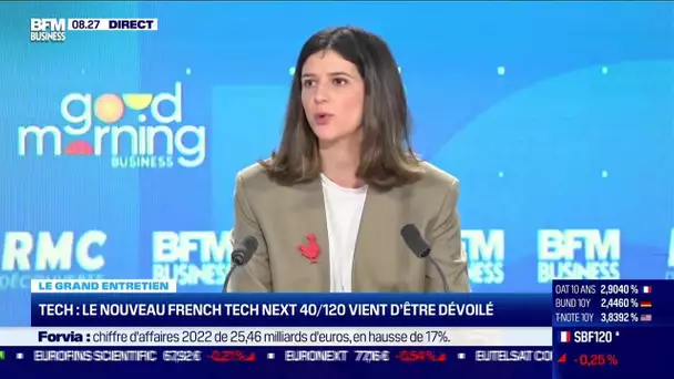 Clara Chappaz (Mission French Tech) : Le nouveau French Tech Next40/120 vient d'être dévoilé