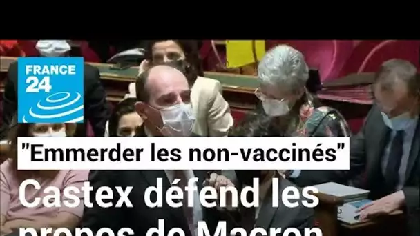 Passe vaccinal : Jean Castex raille l'"infime minorité" de non-vaccinés qui "fracture la nation"