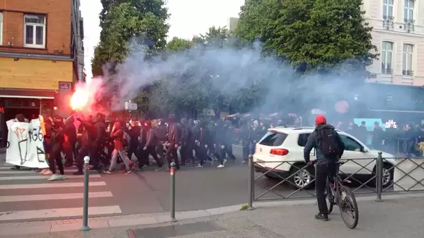 Manifestation anti-capitaliste sauvage à Lille le 19 mai 2016