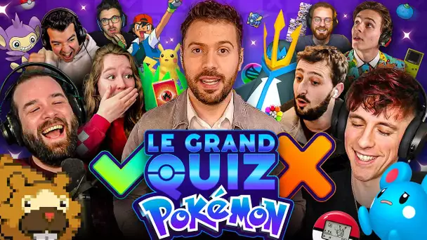 LE GRAND QUIZ POKEMON (8 youtubers s'affrontent !)