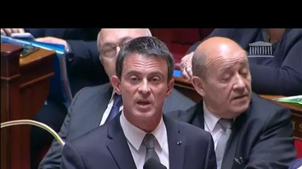 Valls: 'ni retrait' de la loi travail, 'ni remise en cause' de l&#039;article 2