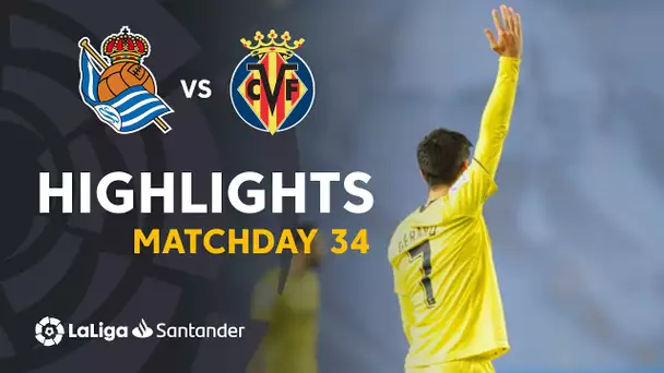 Highlights Real Sociedad vs Villarreal CF (0-1)