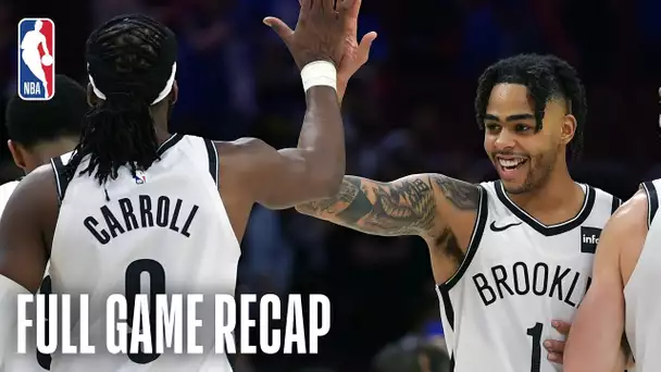NETS vs 76ERS | D’Angelo Russell Scores 19 In The 2nd Half | EC Rd 1; Game 1