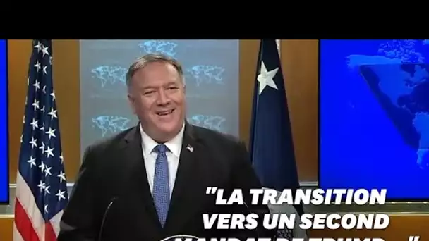 Pompeo promet une "transition pacifique" entre Donald Trump et ... Donald Trump