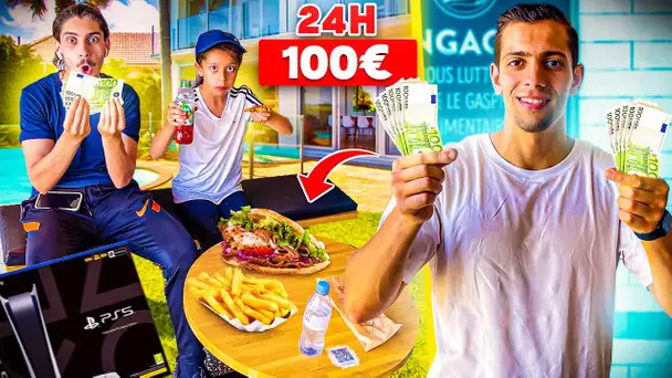 VIVRE AVEC 100€ PENDANT 24H ! 💶🤩 ( meilleur journée des vacances) #basicsbeyond #stainproof