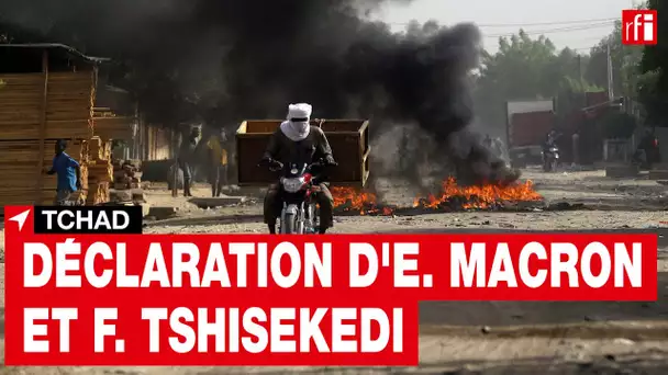 Tchad: les présidents Macron et Tshisekedi appellent à une transition pacifique