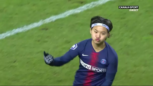 D1 Féminine - 16ème journée - PSG/MHSC : Wang Shuang ouvre le score après 17 secondes !