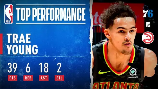 Trae Young Records A CAREER-HIGH 18 Dimes