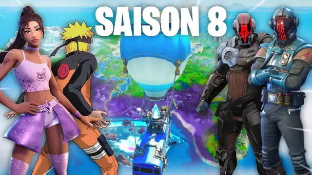 LA SAISON 8 A LEAK : RETOUR DU CUBE, SECRET DES 7, SKIN NARUTO & CONCERT ARIANA GRANDE, NOUVELLE MAP