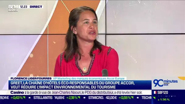 Florence Liger-Tourres (Accor Europe) : Greet veut réduire l'impact environnemental du tourisme