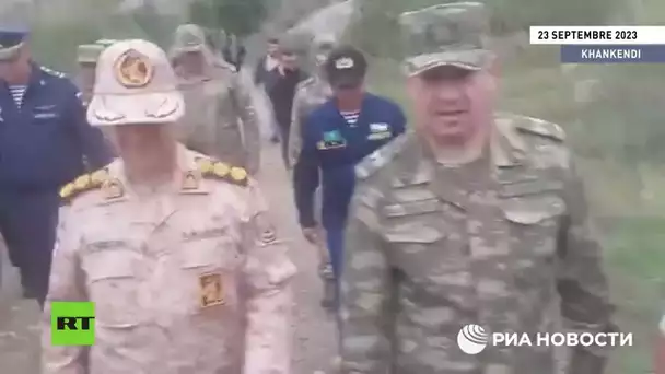 Haut-Karabagh : des attachés militaires étrangers sont arrivés