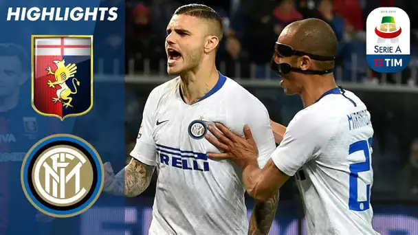 Genoa 0-4 Inter | Icardi returns as Inter sinks Genoa with a HAUL! | Serie A