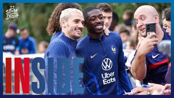 Moment de partage avec les supporters, Equipe de France I FFF 2022